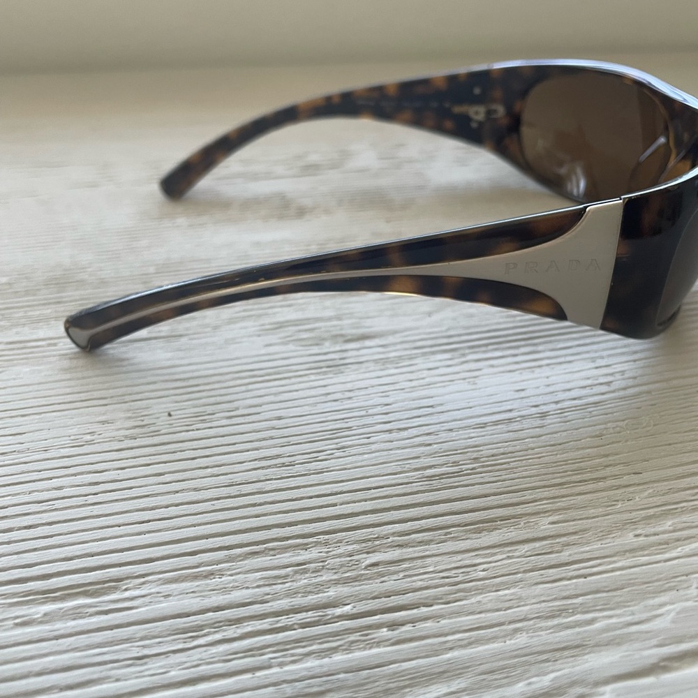 Tortoiseshell Prada Sunglasses - Picture 2 of 5